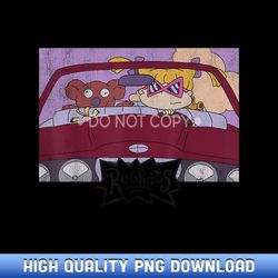 Rugrats Angelica Driving Poster - Bespoke Sublimation Digital Files - Ideal for Inventive Minds
