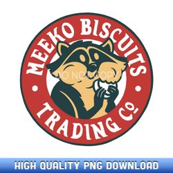 Disney Pocahontas Meeko Biscuits Trading Co Logo Sweatshirt - High-Definition PNG Sublimation Designs