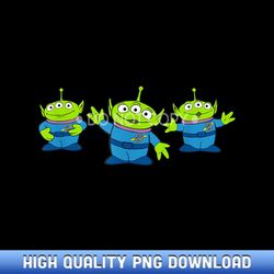 Disney Pixar Toy Story 4 Little Green Men Aliens T-Shirt - Contemporary Sublimation Digital Assets