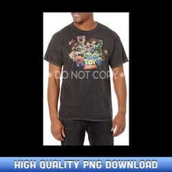 Disney Pixar Toy Story Running Team Young Men's Short Sleeve - Boutique Sublimation Download Collection