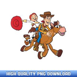 Disney and Pixaru2019s Toy Story Woody Jessie Bullseye - Exclusive Release Sublimation Files