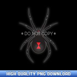 Black Widow Spider - Curated Sublimation PNG Bundle