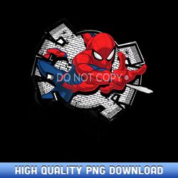 Marvel Spider-Man Spider Symbol Street Art Thwipp - Exclusive Release Sublimation Files