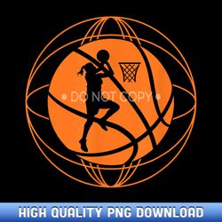 basketball player women girls basketball lover - luxury sublimation png collection