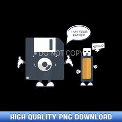 Fathers Day Gift - Dad Guitar Chord Floppy Disk I Am Your Father T Funny Nerd Geek - Ready-to-Print Sublimation PNG Grap