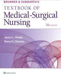 Brunner & Suddarth's Textbook of Medical-Surgical Nursing 14th Ed PDF Instant Download