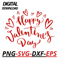 Happy Valentine's Day Svg, Valentine's Day Svg, Happy Valentine's Svg, Happy Day Svg, Valentine Gifts, Valentine Party