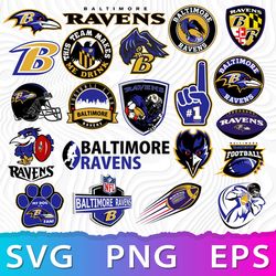 Baltimore Ravens Logo SVG, Ravens PNG Logo, Ravens Emblem, Baltimore Ravens Logo Vector