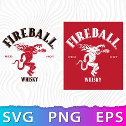 SVG Fireball Logo SVG