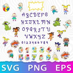 Rugrats Birthday Bundle SVG, Pennywise PNG, Pennywise Cricut, Pennywise PNG Transparent