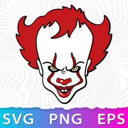 Pennywise SVG, Pennywise PNG, Pennywise Cricut, Pennywise PNG Transparent !