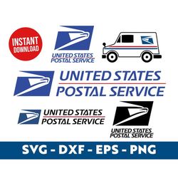 Us postal logo svg usps shirt strong circut cut file layered clipart