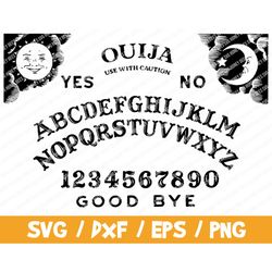 Ouija board svg spirit talking halloween cut file diy Sticker clipart png