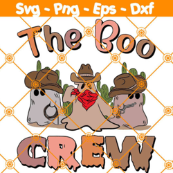 Boohaw The Boo Crew Svg, Boohaw Svg, The Boo Crew Svg, Halloween Svg, West Country Halloween Svg, File For Cricut