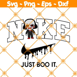 Nike Just Boo It x Baby Jisaw Svg, Horror Character Svg, Nike Just Boo It Svg, Baby Jisaw Svg, Halloween Horror Svg