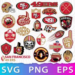 San Francisco 49Ers Logo SVG, 49Ers PNG, NFL San Francisco 49Ers Logo,DigitalCrct,DAStore