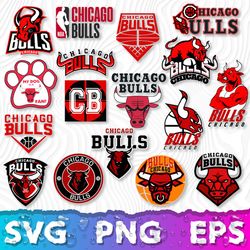 Chicago Bulls Logo SVG, Bulls PNG Logo, Bulls Logo, Bulls Logo Printable, Chicago Bulls Logo Transparent ,DigitalCrct ,D