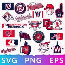 Washington Nationals Logo SVG, Nationals Logo PNG, Washington Nationals Emblem ,DigitalCrct ,DAStore
