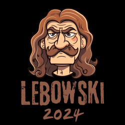 Lebowski 2024 SVG - Big Lebowski, The Dude - Clipart for Cricut and Silhouette, Svg, Png, DigitalCrct ,DAStore