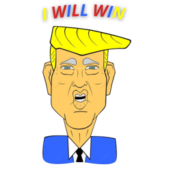 Trump 2024 FCK Your Feelings Funny Donald Trump T-Shirt Kropsis Trump 2024 for President Republican Men's T-Shirt Digita