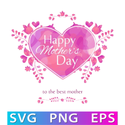 I Love You Mom SVG & PNG Mom Split Frame With I Love you hand lettered Cursive Text Instant Digital Download