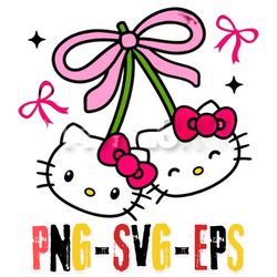 Cute Hello Kitty Scientist Image - Layered SVG PNG EPS for DIY Crafts
