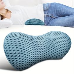 Lumbar Support Pillow, Agokud Back Pillow for Office Chair and Car Seat, Memory Foam Back Support Pillow for Lower Back
