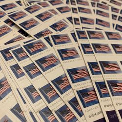 Flag 2019 Stamps, US Flag Postage Stamps 1 Roll of 100