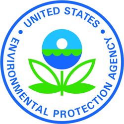 EPA Sticker Self Adhesive Vinyl Environmental Protection Agency - C4613