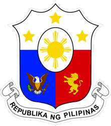 Filipino Coat of Arms Sticker Self Adhesive Vinyl Philippines flag PHL PH - C2742