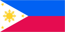 Filipino Flag Sticker Self Adhesive Vinyl philippines pinoy star sun - C056