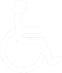 Handicap Sticker Self Adhesive Vinyl Disabled Assisted - A036-1