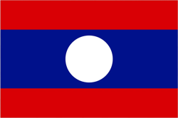 Lao People's Liberation Army Air Force Roundel Sticker Self Adhesive Vinyl Laos LAO - C1994