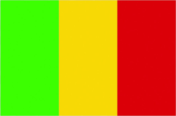 Malian Flag Sticker Self Adhesive Vinyl Mali MLI ML - C2077