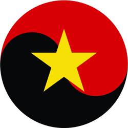 National Air Force of Angola Roundel Sticker Self Adhesive Vinyl Angolan FANA AGO - C1299