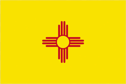 New Mexican Flag Sticker Self Adhesive Vinyl state new mexico NM - C2540