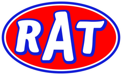 Rat Rod Sticker Self Adhesive Vinyl hot rod - C070