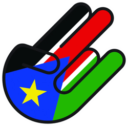 South Sudanese Shocker Sticker Self Adhesive Vinyl Sudan SDN SD - C2309