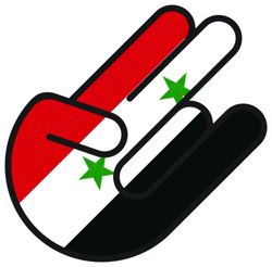 syrian shocker sticker self adhesive vinyl syria syr sy - c2347