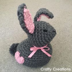 Bunny Doorstop Crochet Pattern