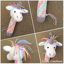 Unicorn Rattle Crochet Pattern