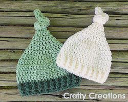 Knotted Beanie Crochet Pattern
