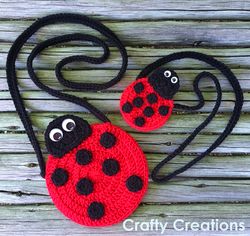 Ladybug Purse Crochet Pattern