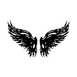 Angel Wings Svg, Angel Wings Silhouette, Wings Svg, Angel Wings Clipart, Angel Wings Png, in memory of