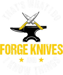Funny Forge Knives Blacksmith Design Forge Anvil Farrier