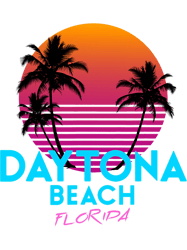 Daytona Beach Florida Retro 80s