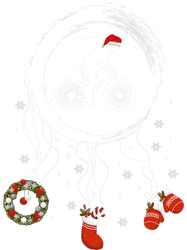 Cycling Cycle Joy Dreamcatcher Merry Christmas Road bike racing bicycle