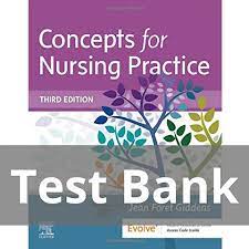 Test Bank For Concepts For Nursing Practice 3rd Edition