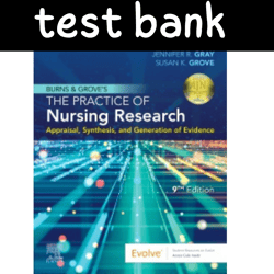 Test Bank for Burns and Groves The Practice of Nursing Research 9th Edition