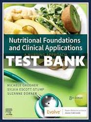 Test Bank for Nutritional Foundations and Clinical Applications 8th Edition